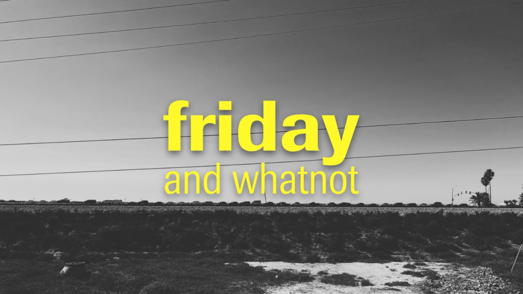 Friday and whatnot | Teamwork edition - San Diego coast in black and white